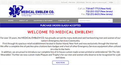 Desktop Screenshot of medicalemblem.com