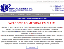 Tablet Screenshot of medicalemblem.com